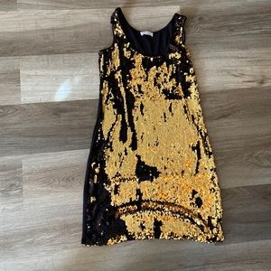 Calvin Klein sequin dress